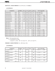 浏览型号UPC2775GS-E1的Datasheet PDF文件第6页