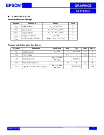 浏览型号SED1353的Datasheet PDF文件第7页