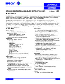 浏览型号SED1355-D9000的Datasheet PDF文件第5页