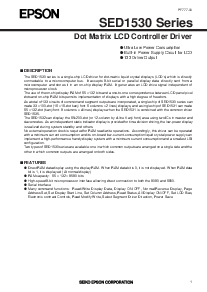 浏览型号SED1530的Datasheet PDF文件第1页