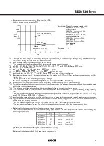 浏览型号SED1530的Datasheet PDF文件第9页