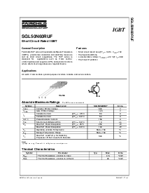 浏览型号SGL50N60RUF的Datasheet PDF文件第1页