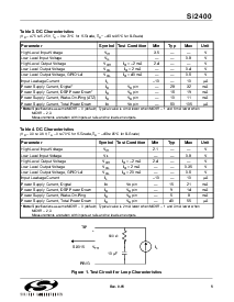 浏览型号SI2400-KS的Datasheet PDF文件第5页