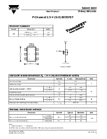 浏览型号SI3441BDV的Datasheet PDF文件第1页