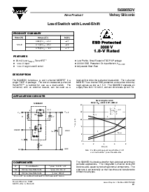 浏览型号SI3865DV的Datasheet PDF文件第1页