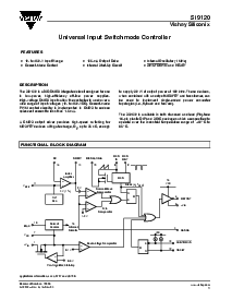 浏览型号Si9120DJ的Datasheet PDF文件第1页