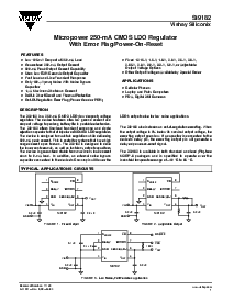 浏览型号SI9182DH-AD-T1的Datasheet PDF文件第1页