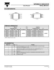 浏览型号SiP2801的Datasheet PDF文件第5页