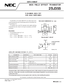 浏览型号2SJ355的Datasheet PDF文件第1页