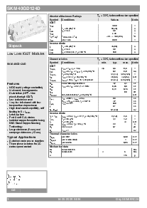 浏览型号SKM40GD124D的Datasheet PDF文件第1页