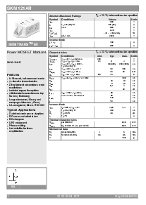 浏览型号SKM121AR的Datasheet PDF文件第1页