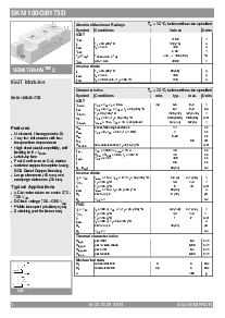 浏览型号SKM100GB173D的Datasheet PDF文件第1页