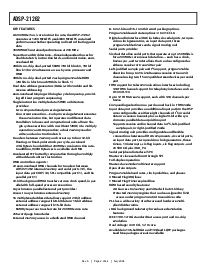 浏览型号ADSP-21262SKSTZ200的Datasheet PDF文件第2页