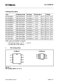 浏览型号SLA24C08-D的Datasheet PDF文件第4页