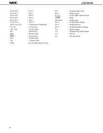 浏览型号UPD78P083GB-3BS-MTX的Datasheet PDF文件第8页