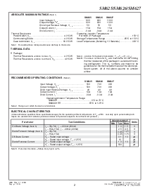 浏览型号SM626R的Datasheet PDF文件第2页