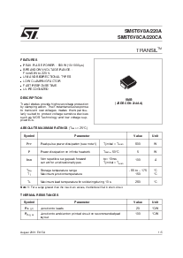 浏览型号SM6T39A的Datasheet PDF文件第1页