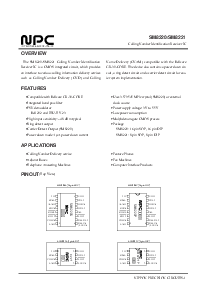 浏览型号SM8221的Datasheet PDF文件第1页