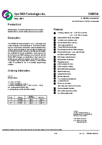 浏览型号SM89516的Datasheet PDF文件第1页