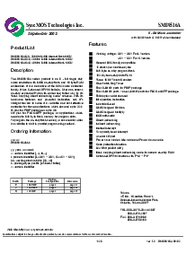 浏览型号SM89516AC25的Datasheet PDF文件第1页