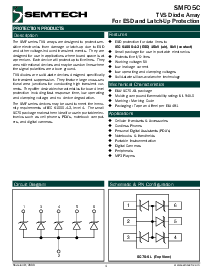 浏览型号SMF05CTC的Datasheet PDF文件第1页