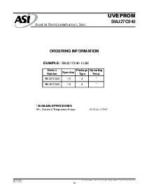 浏览型号SMJ27C040-15JM的Datasheet PDF文件第10页
