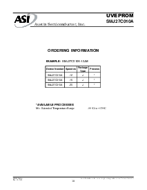 浏览型号SMJ27C010A的Datasheet PDF文件第10页
