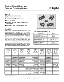 浏览型号SMS7621-005的Datasheet PDF文件第1页