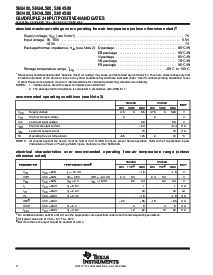 浏览型号SN5400J的Datasheet PDF文件第4页