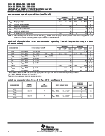 浏览型号SN5400J的Datasheet PDF文件第6页