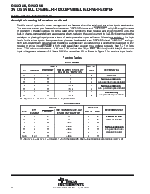 浏览型号SN65C3238DBR的Datasheet PDF文件第2页