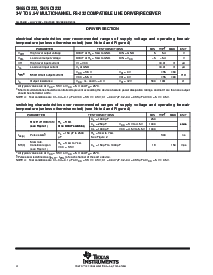 浏览型号SN65C3232DBR的Datasheet PDF文件第4页