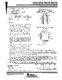 浏览型号SN74193的Datasheet PDF文件第1页