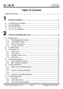 浏览型号SN8P2501A的Datasheet PDF文件第3页