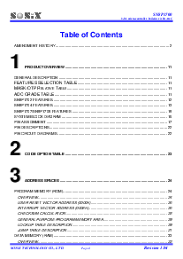 浏览型号SN8P1702P的Datasheet PDF文件第4页