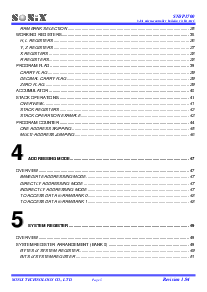 浏览型号SN8P1702P的Datasheet PDF文件第5页