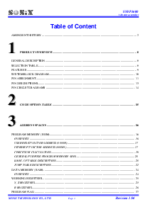 浏览型号SN8P1604S的Datasheet PDF文件第3页