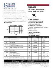 浏览型号SNA-386的Datasheet PDF文件第1页