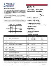 浏览型号SNA-376的Datasheet PDF文件第1页