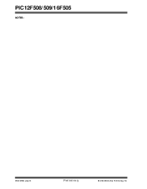 浏览型号PIC16F505I/SNG的Datasheet PDF文件第8页