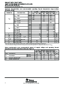 浏览型号SNJ54ACT16374WD的Datasheet PDF文件第4页