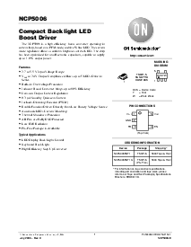 浏览型号NCP5006SNT1G的Datasheet PDF文件第1页