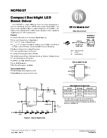 浏览型号NCP5007SNT1的Datasheet PDF文件第1页