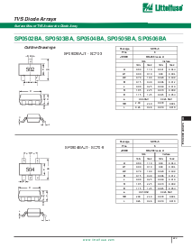 浏览型号SP0505BAHT的Datasheet PDF文件第4页
