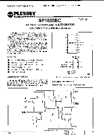 浏览型号SP1658BC的Datasheet PDF文件第2页