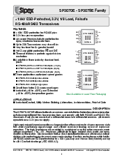 浏览型号SP3070EEN的Datasheet PDF文件第1页