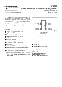 浏览型号SP5655SKG的Datasheet PDF文件第1页