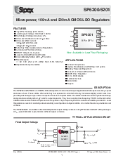 浏览型号SP6201EM5-3.3的Datasheet PDF文件第1页