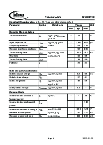 浏览型号SPD35N10的Datasheet PDF文件第3页