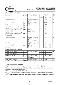 浏览型号SPI20N60C3的Datasheet PDF文件第3页
